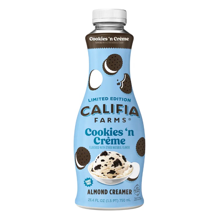Cookies and Cream Almond Creamer