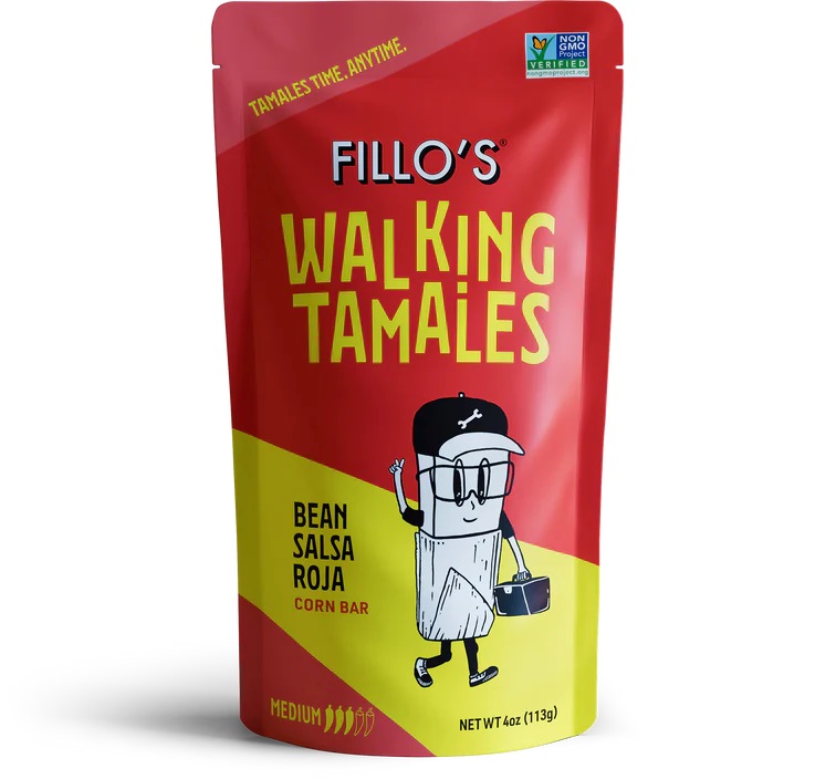 Bean Salsa Roja Walking Tamale