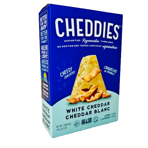 White Cheddar Cheesy Crackers