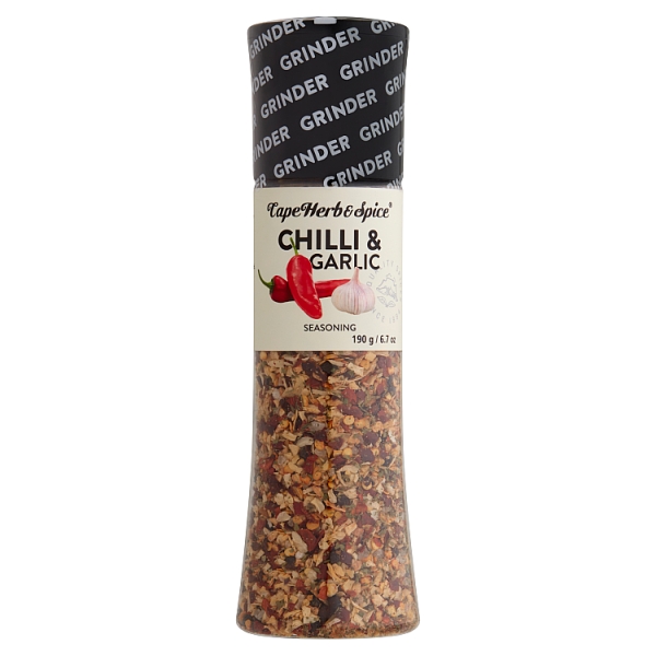 Chilli &amp; Garlic Sea Salt Grinder