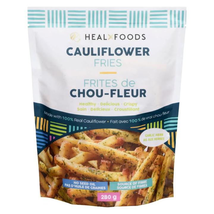 Garlic Herb Cauliflower Fries