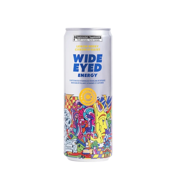 Wide Eyed Lemon Berry Energy Beverage