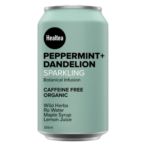 Peppermint Dandelion Sparkling Herbal Tea