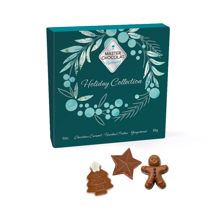 9 Piece Christmas Chocolate Collection