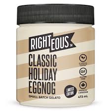 Classic Holiday Eggnog Gelato