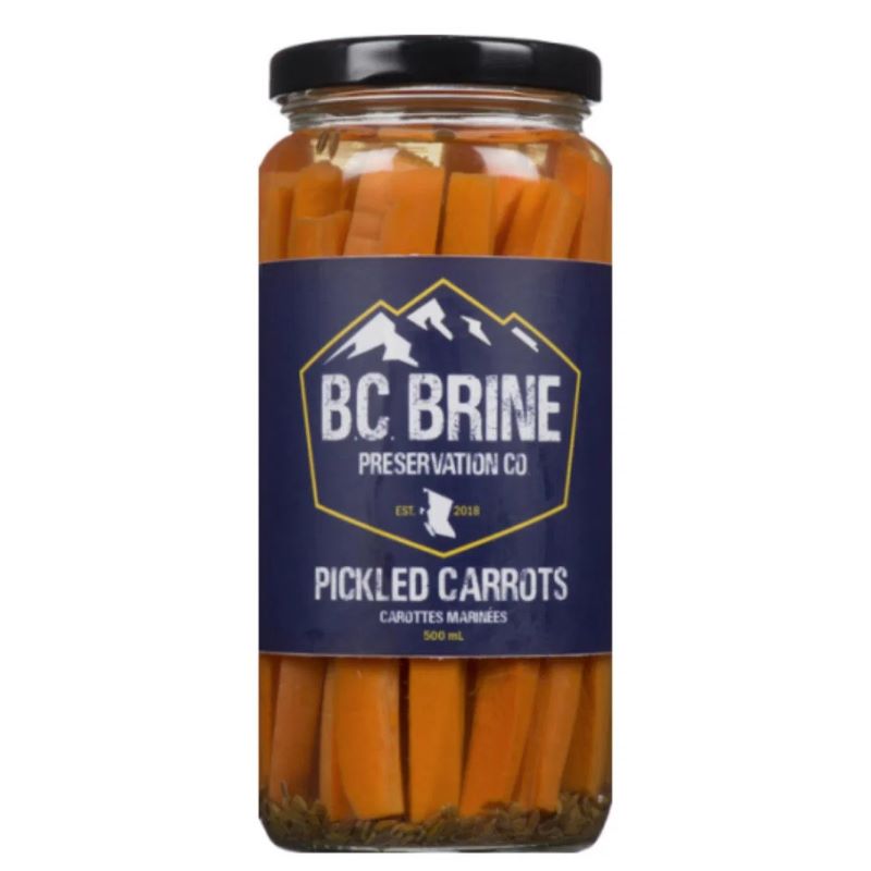 BC Brine Pickled Carrots