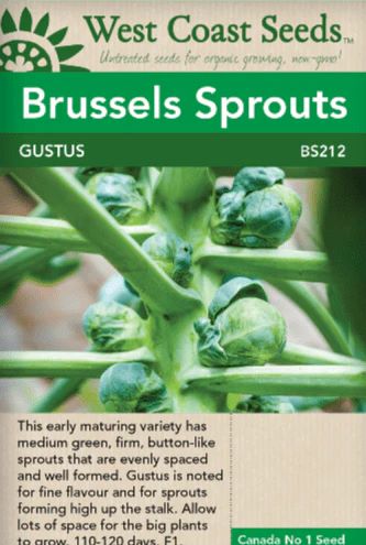 Seeds - Brussels Sprouts, Gustus