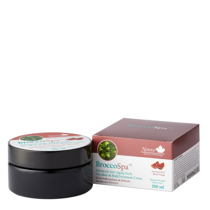 BroccoSpa Advanced Anti-Aging Neck, Decollete &amp; Body Treatment Crème