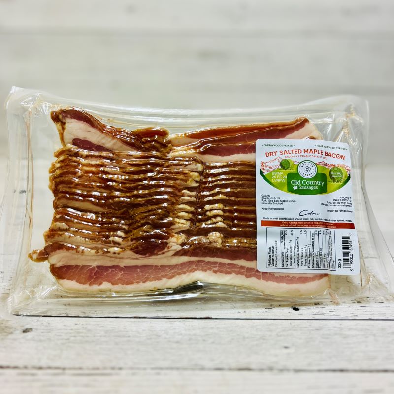 Dry Salted Maple Bacon - Fresh