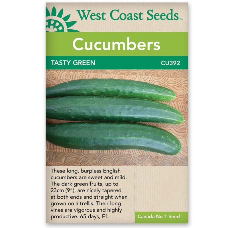 Seeds - Cucumbers, Tasty Green