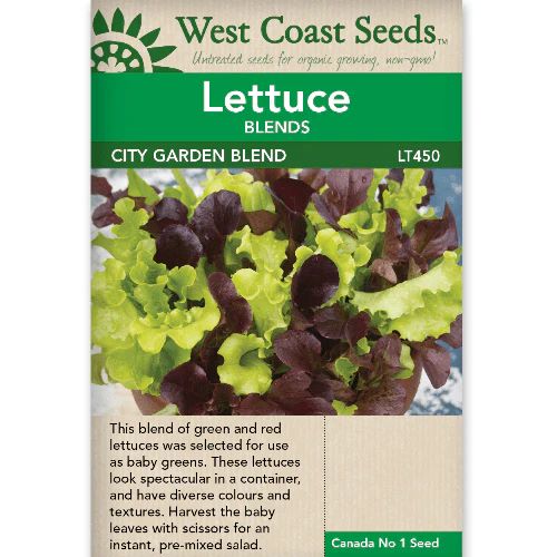 Seeds - Lettuce Blend, City Garden