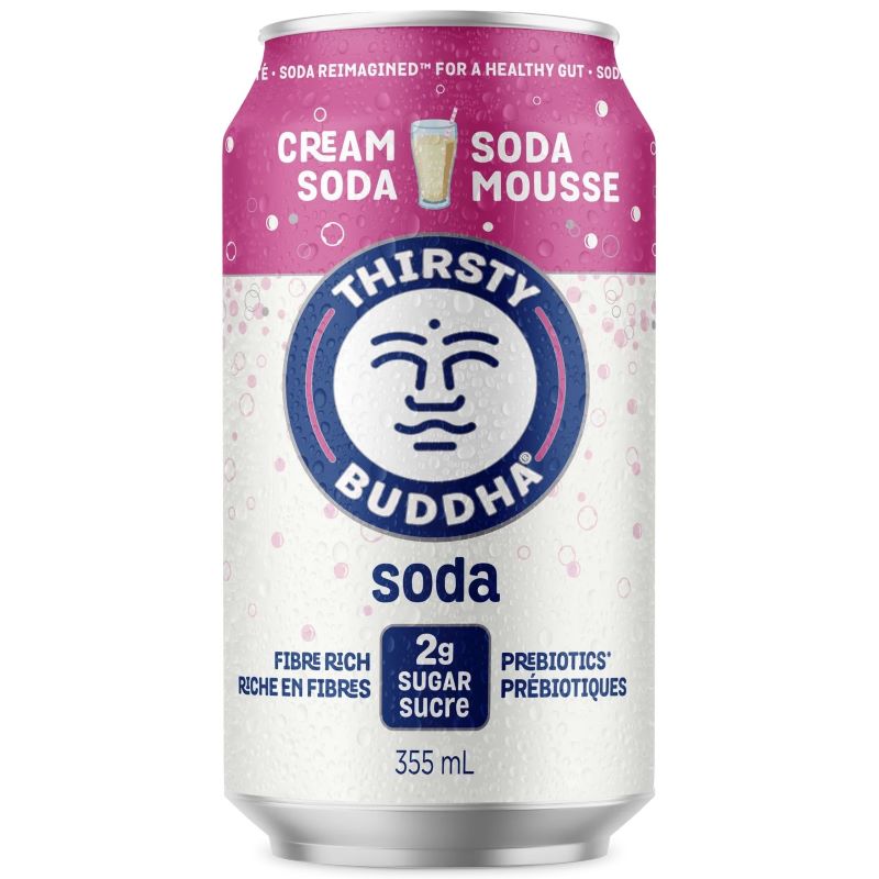 Cream Soda Prebiotic Soda