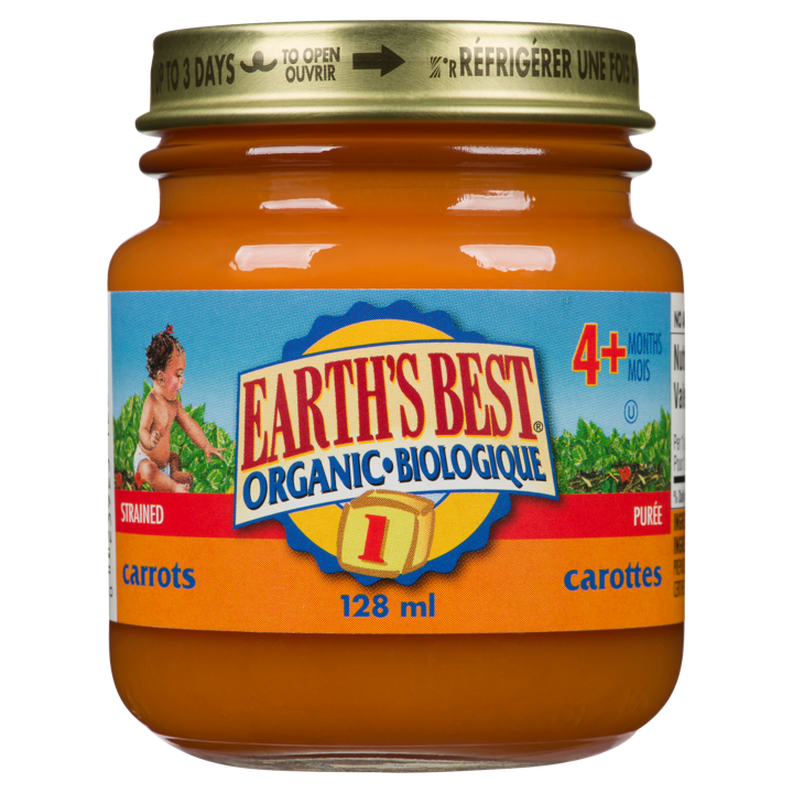 Organic Baby Food - Carrots 6+ months