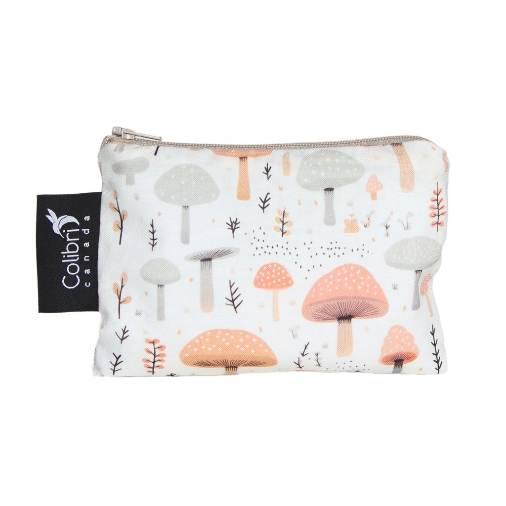 Reusable Snack Bag - Small - Mushrooms