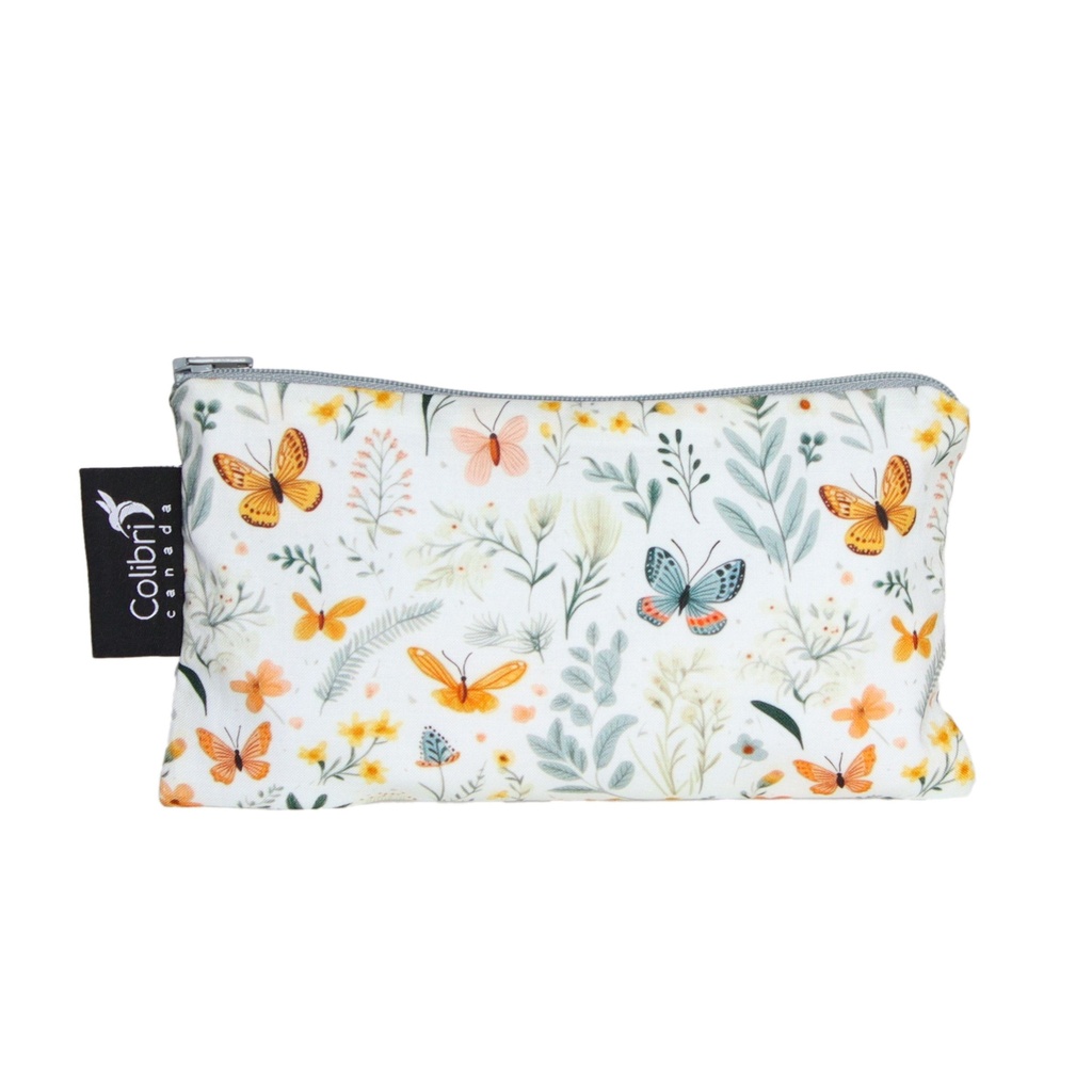 Reusable Snack Bag - Medium - Butterfly Garden