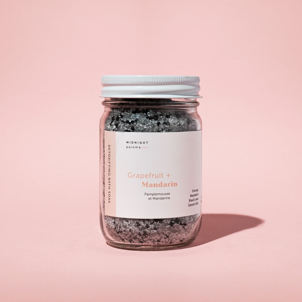 Grapefruit + Mandarin Detoxifying Bath Soak