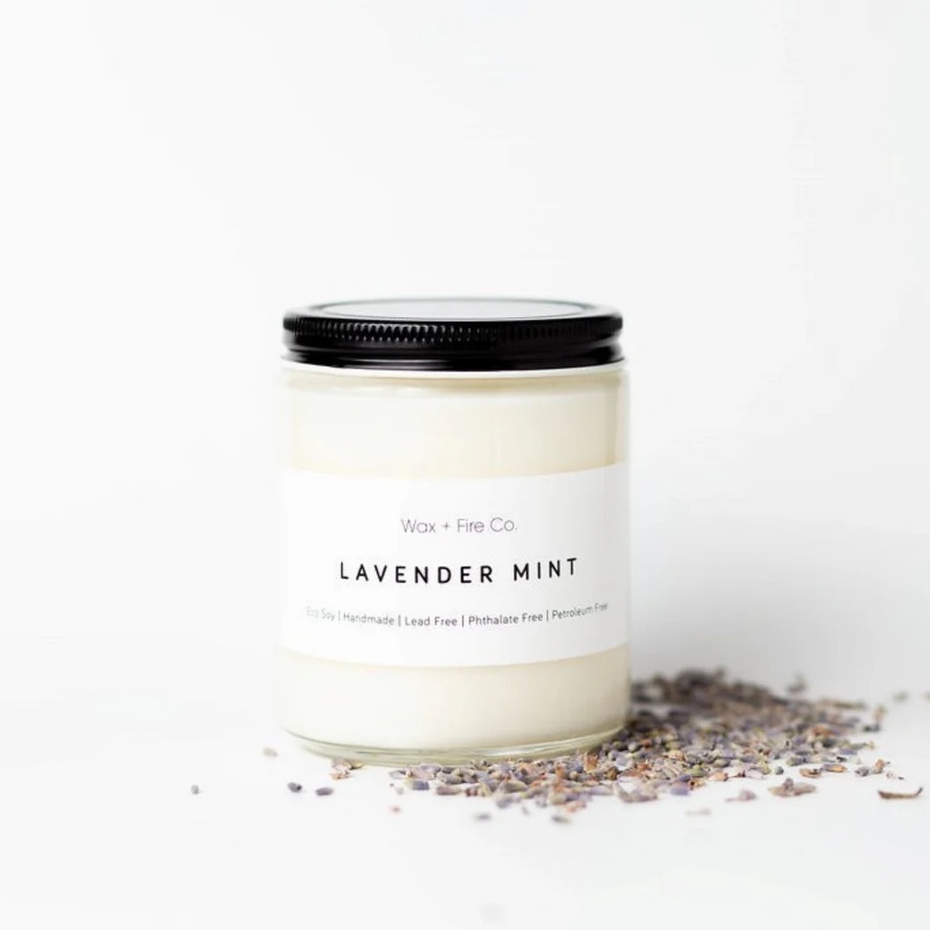 Lavender Mint Soy Candle