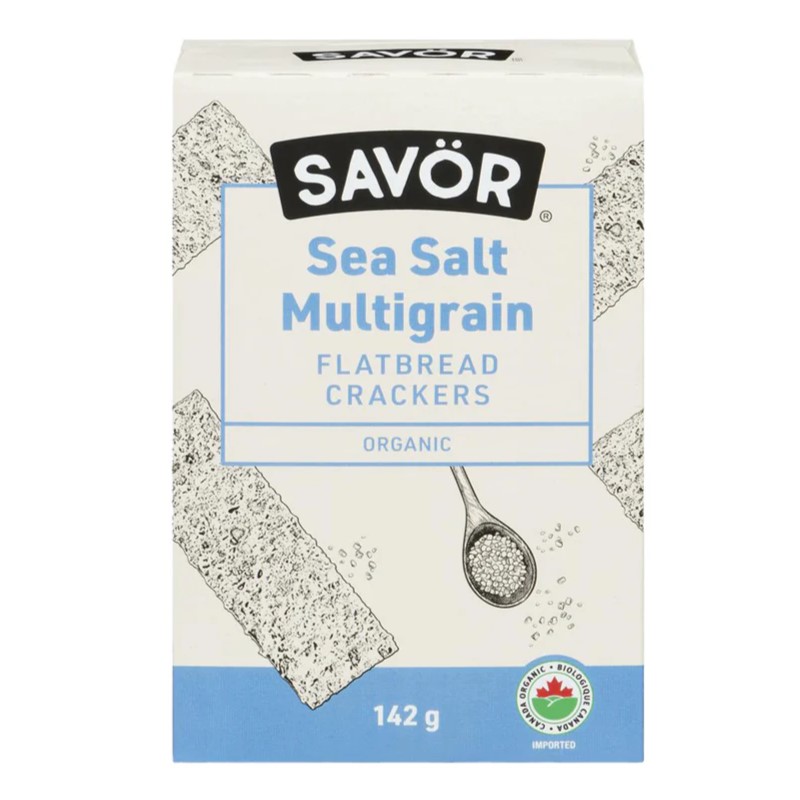 Sea Salt Multigrain Flatbreads Crackers