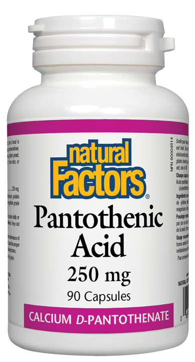 Pantothenic Acid - 250 mg
