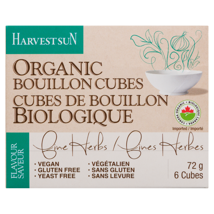 Organic Bouillon Cubes - Fine Herbs 6 Cubes