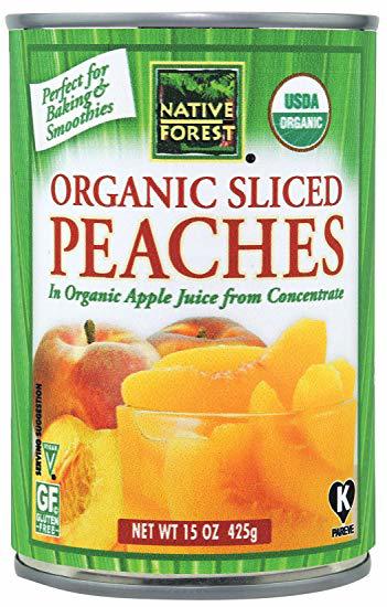 Organic Sliced Peaches