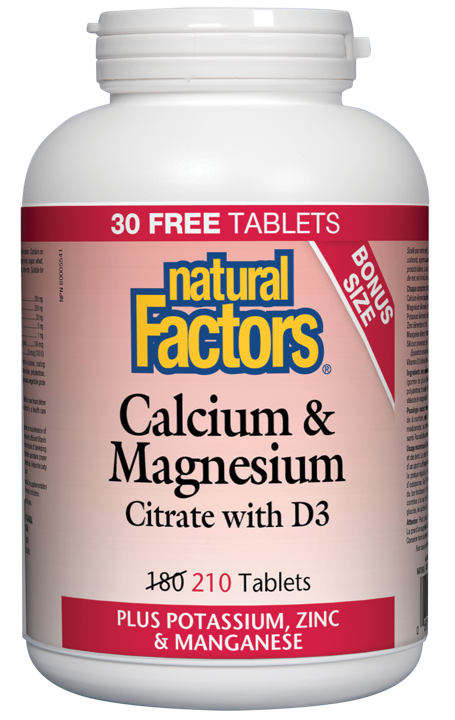 Calcium &amp; Magnesium Citrate with D3