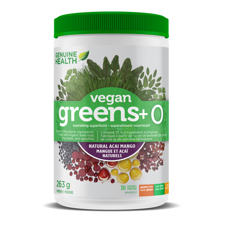 Vegan Greens+ O - Acai &amp; Mango