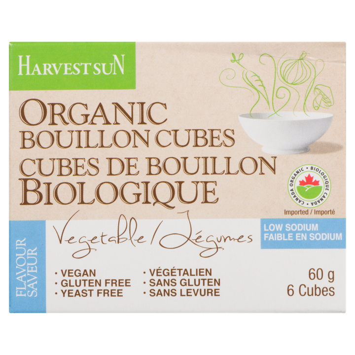 Bouillon Cubes - Vegetable Low Sodium 6 cubes