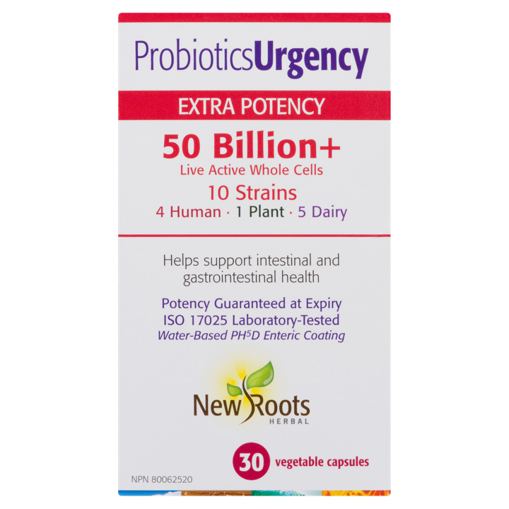 Probiotics Urgency - 30 veggie capsules