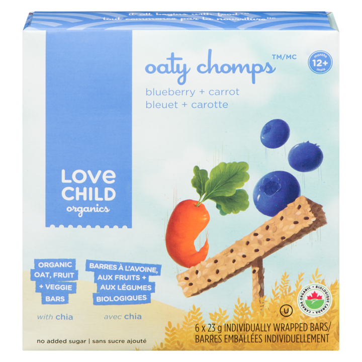 Oaty Chomps - Blueberry + Carrot - 138 g