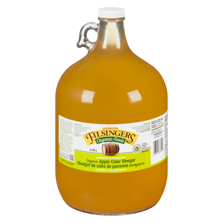 Organic Apple Cider Vinegar - 3.78 L