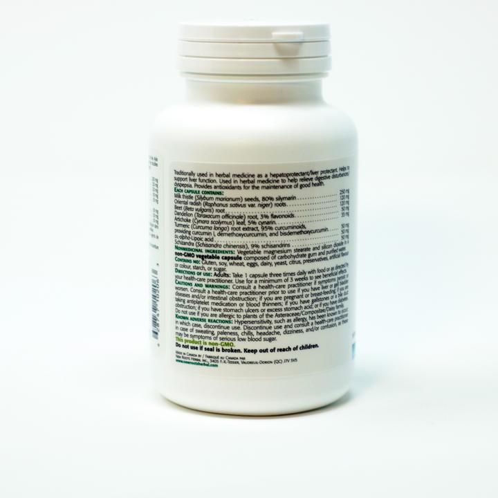 Liver Milk Thistle - 90 veggie capsules
