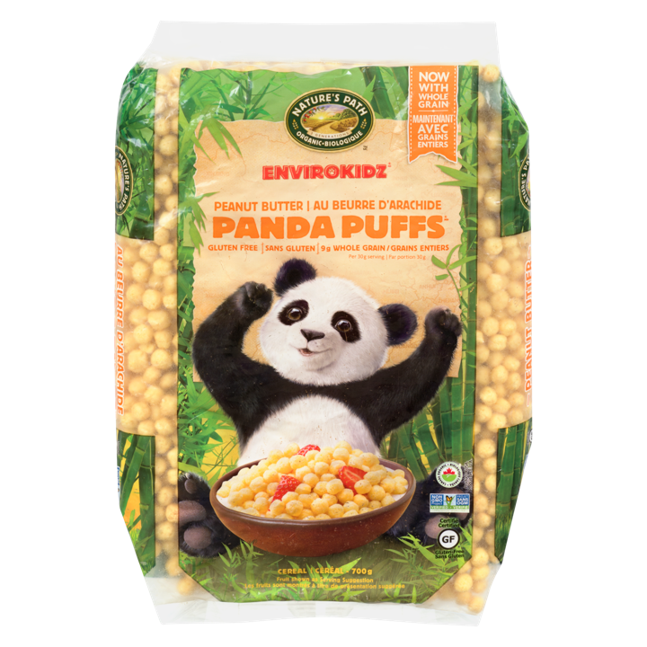 Envirokidz Panda Puffs - Peanut Butter - 700 g