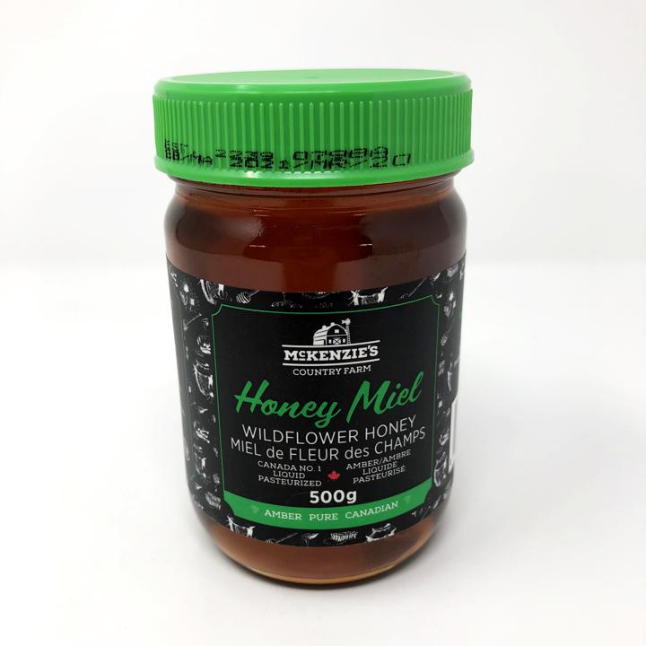 Wildflower Honey Canada No.1 Amber Liquid Pasturized