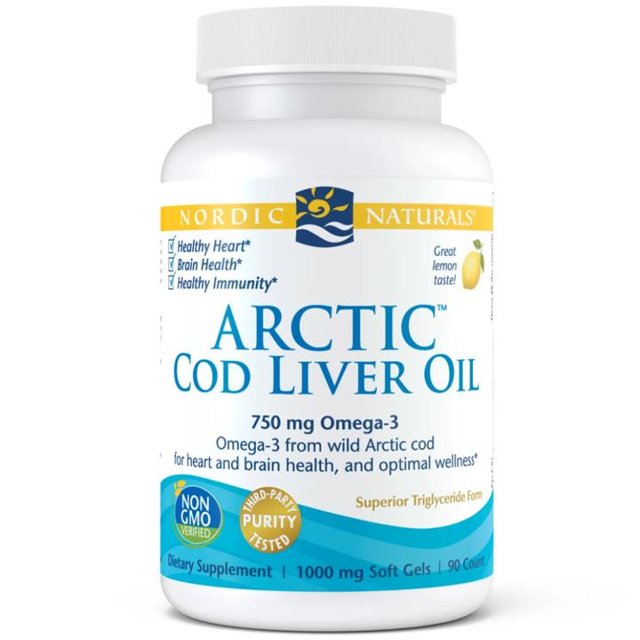 Arctic Cod Liver Oil - Lemon 750 mg