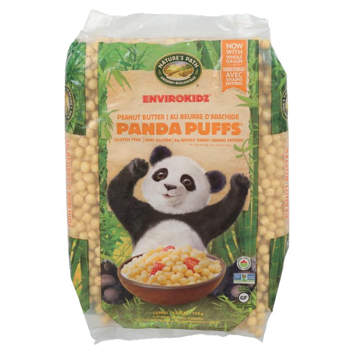 Envirokidz Panda Puffs - Peanut Butter