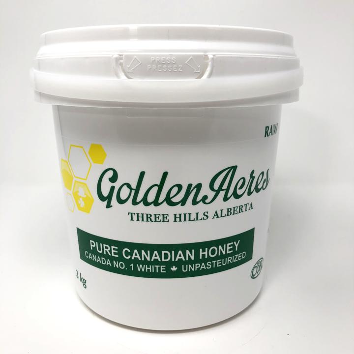 Pure Canadian Honey Canada No.1 White Unpasturized Raw