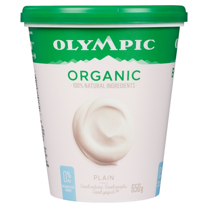 Organic Yogurt - Plain 0% Milk Fat