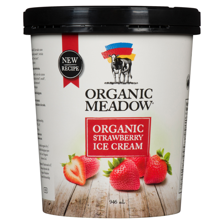 Organic Ice Cream - Strawberry
