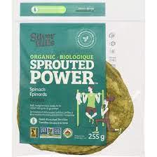 Sprouted Spinach Tortilla Org