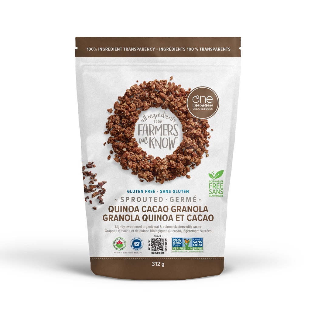 Sprouted Granola - Quinoa Cacao