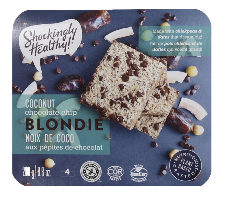 Coconut Chocolate Chip Blondie 4ct