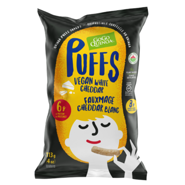Quinoa Puffs - Vegan White Cheddar