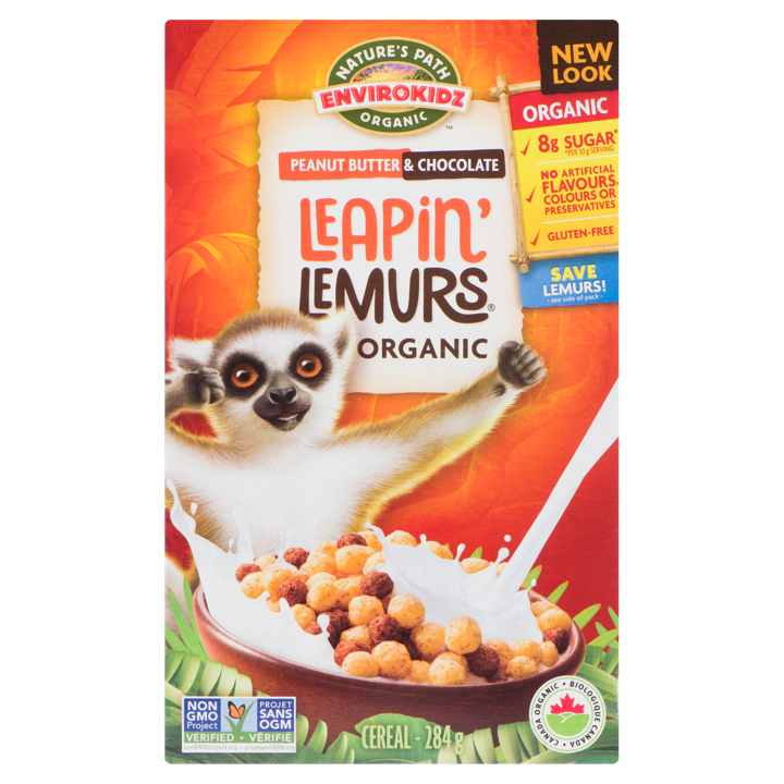 Envirokidz Leapin' Lemurs - Peanut Butter &amp; Chocolate