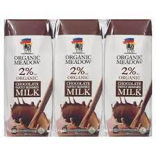 Organic 2% M.F. Chocolate UHT Milk 3ct