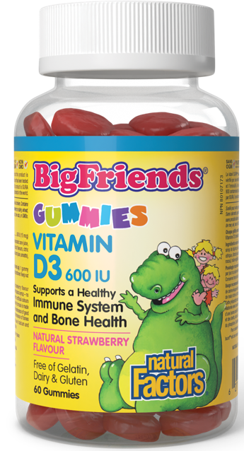 Big Friend's Vitamin D3 600 IU