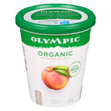 Organic Yogurt - Peach 3.5% Milk Fat