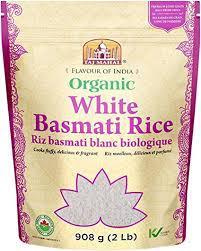 Organic Rice - White Basmati