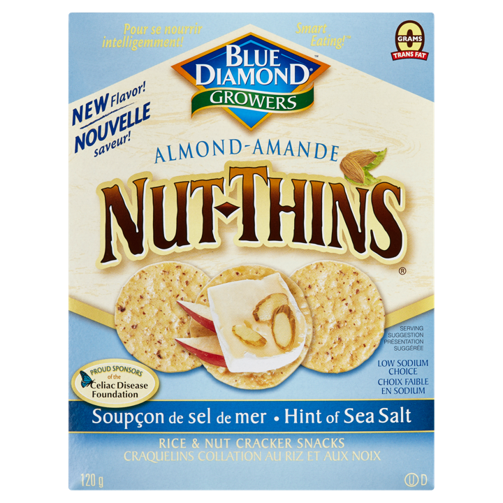 Almond Nut Thins - Hint of Sea Salt