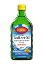 Wild Norwegian Cod Liver Oil - Lemon 1,100 mg omega-3s